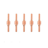 Plasma Cutting Torch Consumables, PT31 Consumables Plasma Cutter Accessories, Electrode Tips Cup Kit 60 PCS (PT31 parts)