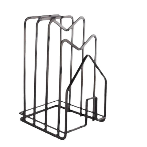 Cutting Board Rack, Chopping Board Organizer Stand Holder Rack, Dishes Plates Pot Pan Lids Rack Organizer for Kitchen