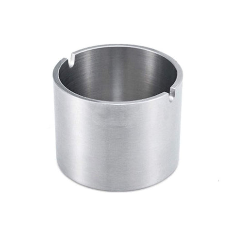 Outdoor Ashtray For Cigarettes And Cigar Smokers Windproof Rainproof Spill Proo Ashtray For Indoor Outside Patio ( Large), Silver In Australia - Darrahopens