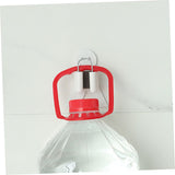 2 pcs Smile Shape Strong and Seamless Paste Mop Clip Bathroom Toilet Non-Slip and Waterproof Non-Perforated Mop Hook Hanger