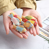 Chopstick Holder 6Pcs Cartoon Goldfish Ceramic Chopstick Holder Chopstick Holder Household Chopstick Holder Hotel Chopstick Pillow