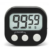Small Digital Timer for Kitchen Cooking Baking Sports Office Meeting Multi-Function Count Up Countdown Magnetic Backing