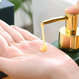 260ML Ceramic Soap Dispenser Shower Gel or Hand Sanitizer Dispenser Lotion Press Bottle for Bathroom Lotion Liquid Bottle