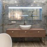 Solid Brass Cabinet Knobs, Semicircle Drawer Knobs, Hammered Dresser Drawer Pulls Handles Furniture Hardware Easy Install