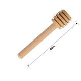 10 Pcs Honey Dipper Sticks, 3.14 inch Mini Wooden Honeycomb Stick, Small Honey Spoons Stirrer Stick for Honey Jar Dispense