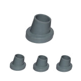 4 Pack Replacement Feet for Shower Chair Bath Seat, Slope Rubber Tips, Tub Transfer Benches Rubber Suction Cup Feet