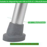 4 Pack Replacement Feet for Shower Chair Bath Seat, Slope Rubber Tips, Tub Transfer Benches Rubber Suction Cup Feet In Australia - Darrahopens