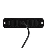 Emergency Strobe Lights, Amber Recovery Car 6LED Light Bar Orange Grill Breakdown Flashing 18 Modes 12/24V