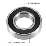F623RS Bearing 3*10*4MM Flanged Miniature Deep Groove Ball Bearings for 2/3 3D Printer (Pick of 10Pcs)