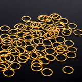 200pcs/lot 6 mm Copper Jump Rings Split Rings Connectors for DIY Jewelry Finding Making Accessories Supplies (Multicolor) In Australia - Darrahopens
