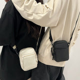 2 pcs Small Crossbody Bag Waterproof Purse with 2-Way Zips and 2 Straps for Women Men Travel,Multi Position Cross Body Bag