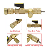 Valve Core Removal Tool, Brass Adapter, 20pcs Valve Cores and 10pcs Brass Nuts, Air Condition Repair Tool In Australia - Darrahopens
