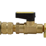 Valve Core Removal Tool, Brass Adapter, 20pcs Valve Cores and 10pcs Brass Nuts, Air Condition Repair Tool In Australia - Darrahopens