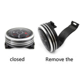 Compass Hiking, Mini Pocket Compass Outdoor Hiking Camping Accessories Mini Watch Button Precision Navigation Strap