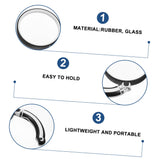 Folding Rotating Handheld Magnifying Glass 3.5X High-Definition Glass Magnifying Glass is Suitable for The Elderly In Australia - Darrahopens