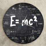 Wall Clock Kitchen Clocks E=mc2 Math Formula Wall Clock Theory of Relativity Silent Wall Clock Physics Scientist Teacher School In Australia - Darrahopens