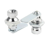 Mailbox Lock,Letter Post Box Lock,2Pcs Keyed Storage Lock, Cylinder MS403-A Button Lock Cam Cabinet Locks for Distribution Box