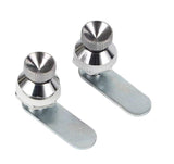 Mailbox Lock,Letter Post Box Lock,2Pcs Keyed Storage Lock, Cylinder MS403-A Button Lock Cam Cabinet Locks for Distribution Box