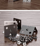 Heavy Duty Right Angle Bracket for Wood,10pcs Stainless Steel Right Angle Brackets, 90 Degree L-Shaped Support In Australia - Darrahopens