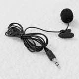 Universal 3.5MM Mini Portable Microphone with Microphone Hands-Free Clip Hands-Free Communication PC Laptop Speaker