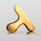 6 Packs Gold Chip Clips Bag Clips Food Clips, Bag Clips for Food, Clips for Food Packages, Air Tight Seal Kitchen Clips Snack