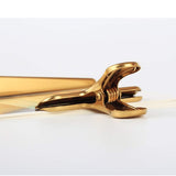 6 Packs Gold Chip Clips Bag Clips Food Clips, Bag Clips for Food, Clips for Food Packages, Air Tight Seal Kitchen Clips Snack