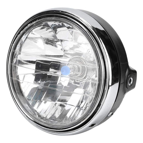 LED Headlight Modified Retro Round Motorcycle Head Front Light Assembly Headlamp 250 VT250 CB400 CB750 CB900 In Australia - Darrahopens