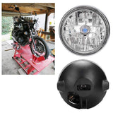 LED Headlight Modified Retro Round Motorcycle Head Front Light Assembly Headlamp 250 VT250 CB400 CB750 CB900