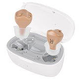 Rechargeable Hearing Aids for Seniors Adults, In Ear Hearing Aid Not Amplifier, Hearing Aides for Hard Severe Hearing Loss
