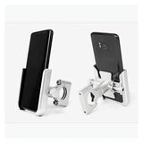 Bike Phone Holder Motorcycle Metal Rearview Mirror Bracket Takeaway Ride Shock-Proof Navigation Fixed Bicycle Bracket