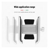 Bike Phone Holder Motorcycle Metal Rearview Mirror Bracket Takeaway Ride Shock-Proof Navigation Fixed Bicycle Bracket