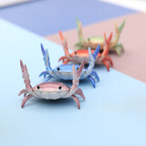 4PCS New Creative Cute Crab Pen Holder Weightlifting Crabs Pen Stand Pen Holder for Desk Stationery Gift