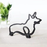 Metal Dog Minimalist Art Wall Sculpture, Minimalist Abstract Dog Line Wall Art, Modern Minimalist Home Decoration Minimalis In Australia - Darrahopens