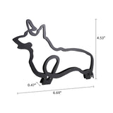 Metal Dog Minimalist Art Wall Sculpture, Minimalist Abstract Dog Line Wall Art, Modern Minimalist Home Decoration Minimalis