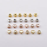 4set 320 pcs Loose Bead Heart CCB Beads Bead Needlework Spacer Bead for Jewelry Findings (not Metal)