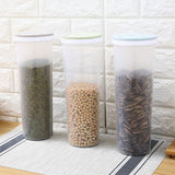 3 pcs Grain Storage Box Multifunction Box Cutlery Noodle Storage Box Chopsticks Storage Box Rice Beans Snack Storage Bottles