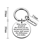 2 pcs Employee Appreciation Gifts, Retirement Gift for Women Men, Thank You Gifts for Coworker Christmas Valentines Day