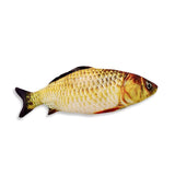 Creative Cat Toy 3D Fish Simulation Soft Plush Anti-Bite Catnip Interaction Chewing Fake Cat Fish Toy Pet Accessories