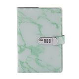 3 pcs Marble Diary with Lock, 100 Pages College Ruled Secret Journal with Lock, Waterproof Diary with Lock, Journal with Lock In Australia - Darrahopens