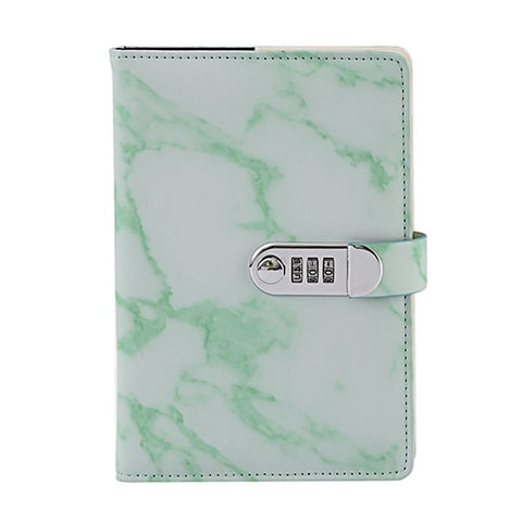 3 pcs Marble Diary with Lock, 100 Pages College Ruled Secret Journal with Lock, Waterproof Diary with Lock, Journal with Lock In Australia - Darrahopens