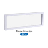 Floating Frame Display Holder Stand 3D Jewelry Display Box White for Ring Necklace Bracelet Earring Pack of 2 In Australia - Darrahopens