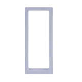 Floating Frame Display Holder Stand 3D Jewelry Display Box White for Ring Necklace Bracelet Earring Pack of 2