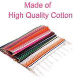 for Party Wedding Decorations Outdoor Picnics Dining Table, Fringe Cotton Table Runners,Cinco De Mayo, Holidays In Australia - Darrahopens