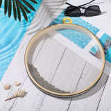 Drum 6 Inches Wave Bead Hand Drum Natural Color Sound Drum Percussion Wave Drum with Hardwood Shell Sea Drum Musical