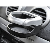 New Black Sliver Clip-on Car Truck A/C Mount Cup Holder Drink Water Coffee Bottle Can Auto Drink Holder Car Air Vent Cup Holder