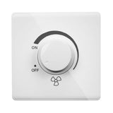86 Type Ceiling Fan Adjustment Stepless Speed Controller Wall Switch 220V 10A Dimmer Light Switch Lighting Control In Australia - Darrahopens