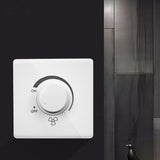 86 Type Ceiling Fan Adjustment Stepless Speed Controller Wall Switch 220V 10A Dimmer Light Switch Lighting Control