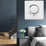 86 Type Ceiling Fan Adjustment Stepless Speed Controller Wall Switch 220V 10A Dimmer Light Switch Lighting Control In Australia - Darrahopens