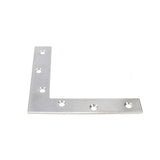 2 pcs Angle Bracket Stainless Steel L Shape Corner Brace Joint Bracket Furniture Cabinet Screens Wall Bracket Furniture Fastener