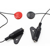 2Pcs Piezo Contact Microphone Pickup for Guitar Violin Guitar Pickup Small Portable Guitar Ukulele Chip Pickup